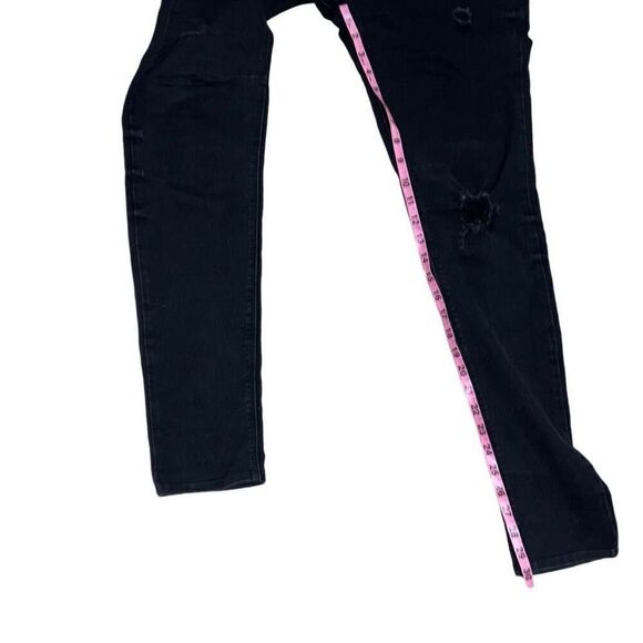 RtA Women’s Black Distressed Skinny Jeans Road to Awe size 29 - Picture 8 of 10